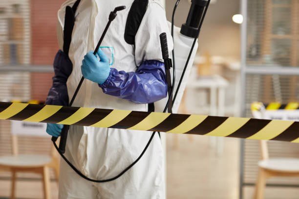 Professional Blood Cleanup technician working in Roebling, NJ